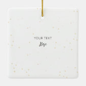 初めてのクリスマスズ3ネオン・ドラゴンスクエアの家族 セラミックオーナメント (裏面)