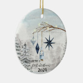 初めてのクリスマスツリーの飾り付け セラミックオーナメント (右)