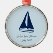 初めてのクリスマステンプレートオーナメント メタルオーナメント (正面)