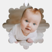 初めてのクリスマスナチュラルトイエレガントナーズ1枚の写真 オーナメントカード (裏面)