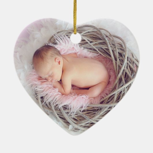 初めてのクリスマスナニーとグランドキープサケギフト セラミックオーナメント (裏面)