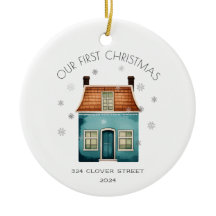 初めてのクリスマスニューホームクリスマスオーナメント