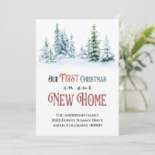 初めてのクリスマスニューホームフォーザホリデーズムービング 招待状 (スタンド正面)