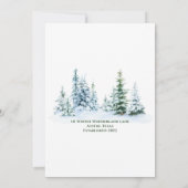 初めてのクリスマスニューホームフォーザホリデーズムービング 招待状 (裏面)