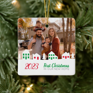 初めてのクリスマスニューホーム セラミックオーナメント