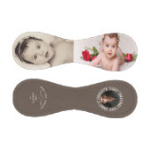 初めてのクリスマスパーソナライズされたの一種の写真 野球ボール (パネル)