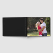 初めてのクリスマスパーティー結婚写真のアップロード ゲストブック (全面)