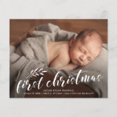 初めてのクリスマスベビー休日の誕生発表 (正面)