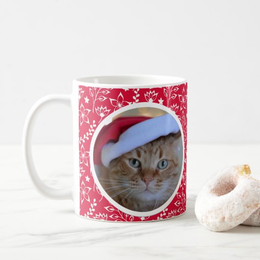 初めてのクリスマスペット コーヒーマグカップ (ドーナツ)