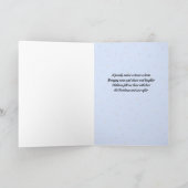 初めてのクリスマスペンギンファミリー編集可能文字 シーズンカード (内部)