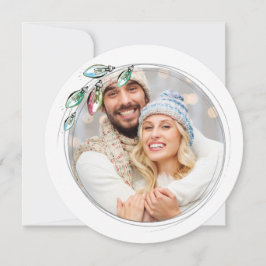 初めてのクリスマスホリデーフォトカード