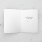 初めてのクリスマスホリーとミスタントーベビーフォトホール シーズンカード (内部)