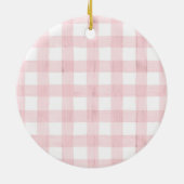 初めてのクリスマスホームホリデークリスマスオーナメント セラミックオーナメント (裏面)