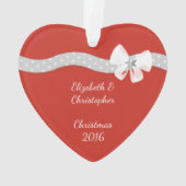 初めてのクリスマスラブハート夫妻 オーナメント (裏面)