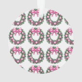 初めてのクリスマスリース オーナメント (裏面)