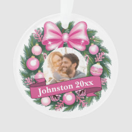 初めてのクリスマスリース オーナメント