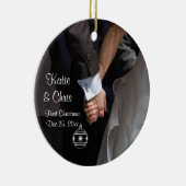 初めてのクリスマスロマンチックエレガントと セラミックオーナメント (右)