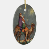 初めてのクリスマスワイズメンヴィンテージオーナメント セラミックオーナメント (右)