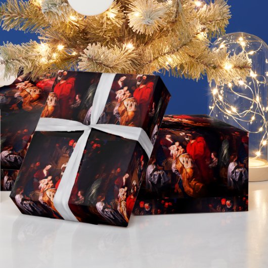 初めてのクリスマスヴィンテージ ラッピングペーパー (クリスマス)