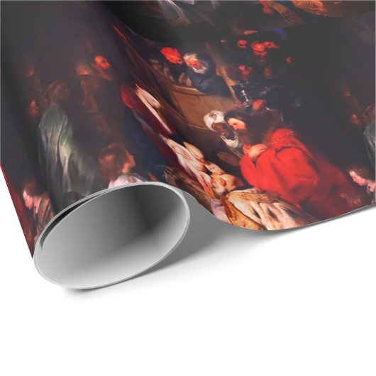 初めてのクリスマスヴィンテージ ラッピングペーパー (ロールコーナー)