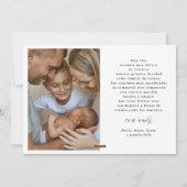 初めてのクリスマス一緒のクリスマスカード 4枚の写真 シーズンカード (裏面)