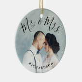 初めてのクリスマス写真 |ミセス セラミックオーナメント (右)