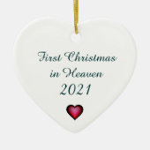 初めてのクリスマス天国2021セラミックオーナメント セラミックオーナメント (正面)