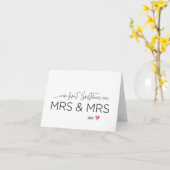 初めてのクリスマス夫妻贈呈クリスマスカード カード (黄色い花)