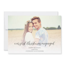 初めてのクリスマス婚約したのフォトオーバーレイ名