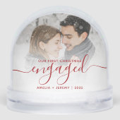 初めてのクリスマス婚約したの赤いスクリプト (裏面)