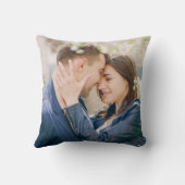 初めてのクリスマス婚約したフローラリース クッション (裏面)