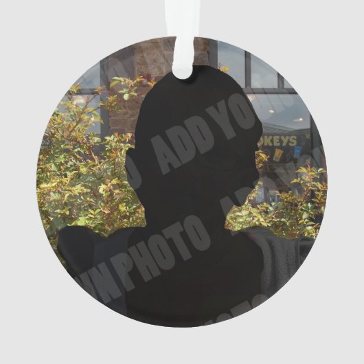 初めてのクリスマス婚約したフローラ オーナメント (裏面)