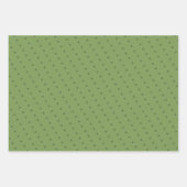 初めてのクリスマス子犬ペットスノーフレーク写真 ラッピングペーパーシート (正面2)