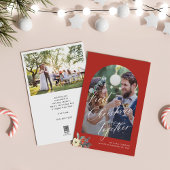 初めてのクリスマス手書き結婚スクリプトの写真 シーズンカード