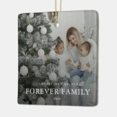 初めてのクリスマス採用セラミックオーナメント セラミックオーナメント (左)