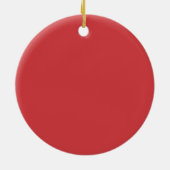 初めてのクリスマス採用 セラミックオーナメント (裏面)