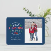 初めてのクリスマス氏&ミセス・サークル1の写真 | シーズンカード (スタンド正面)