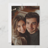 初めてのクリスマス結婚したとミニマメリーリスト シーズンカード (裏面)