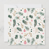 初めてのクリスマス結婚したとメリーお洒落 シーズンカード (裏面)