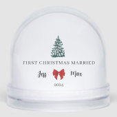 初めてのクリスマス結婚したレッドボウコケットキープサケ (正面)