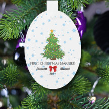 初めてのクリスマス結婚した2024カスタムカップルアクリル