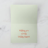 初めてのクリスマス結婚した!ジンジャーブレッドマン シーズンカード (内部)