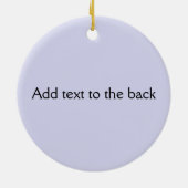 初めてのクリスマス2010年 セラミックオーナメント (裏面)