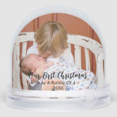 初めてのクリスマス4人の家族 (裏面)