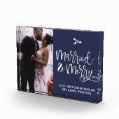 初めてのクリスマス |お結婚したよびメリー写真 フォトブロック (右)