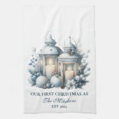 初めてのクリスマス キッチンタオル (縦)