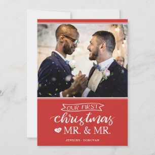 初めてのクリスマス 〜ゲイカップルの結婚記念日〜 シーズンカード