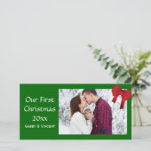 初めてのクリスマス シーズンカード (スタンド正面)