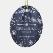 初めてのクリスマス セラミックオーナメント (右)