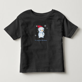 初めてのクリスマス トドラーのTシャツ トドラーTシャツ